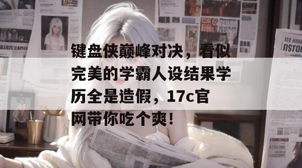 键盘侠巅峰对决，看似完美的学霸人设结果学历全是造假，17c官网带你吃个爽！